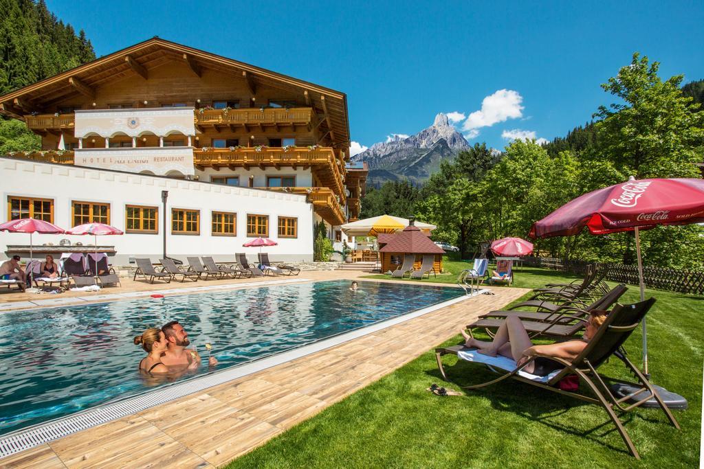 Landhotel Alpenhof Filzmoos Eksteriør billede